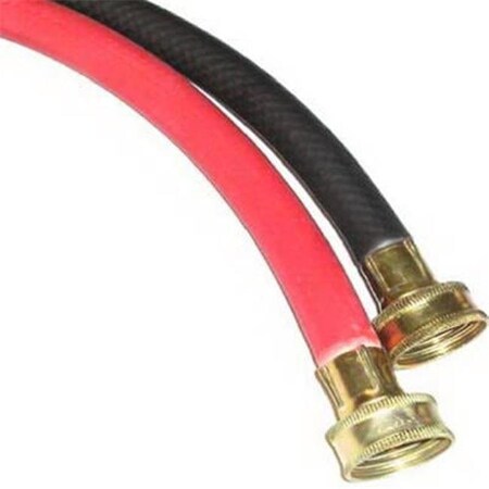 Samar Samar 1-5101P6TV 0.38 in. x 6 ft. Color Coded Washing Machine Hose 895011